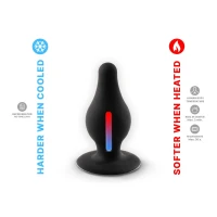 Анальная пробка SilexD (Model 2 size M), двухслойная, силикон+Silexpan (предыдущая упаковка!!!) — Просмотреть изображение 4