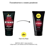 Крем-стимулятор для пеніса pjur MAN Xtend Cream 50 мл, з екстрактами гінкго та женьшеню — Переглянути зображення 3