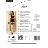 Панчохи Passion ST105 1/2 grey — Переглянути зображення 5