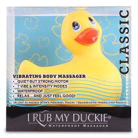 Вібромасажер качечка I Rub My Duckie - Classic Yellow v2.0, скромняжка Вібромасажер качечка I Rub My Duckie - Classic Yellow v2.0, скромняжка
