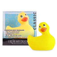 Вібромасажер качечка I Rub My Duckie - Classic Yellow v2.0, скромняжка — Просмотреть изображение 2