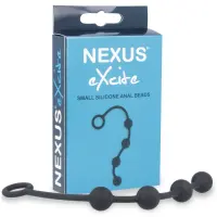 Анальні кульки Nexus Excite Small Anal Beads, силікон, макс. діаметр 2 см — Переглянути зображення 3