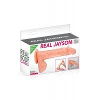Фаллоимитатор Real Body - Real Jayson Flesh, TPE, диаметр 4см Фаллоимитатор Real Body - Real Jayson Flesh, TPE, диаметр 4см