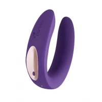 Вібратор для пар Satisfyer Double Plus Remote із пультом ДК та двома моторчиками — Переглянути зображення 4