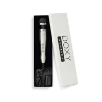 Вібромасажер DOXY Die Cast 3 Silver (Satin), дуже потужний, живлення 220В, металевий корпус — Просмотреть изображение 4