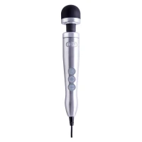 Вібромасажер DOXY Die Cast 3 Silver (Satin), дуже потужний, живлення 220В, металевий корпус — Просмотреть изображение 1