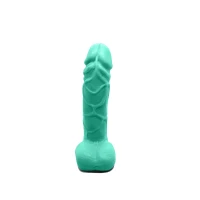 Мило у формі пеніса Чистий Кайф Turquoise size M, крафтове мило-член, натуральне — Просмотреть изображение 2