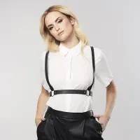 Портупея Bijoux Indiscrets MAZE - X Harness Black, екошкіра — Переглянути зображення 7