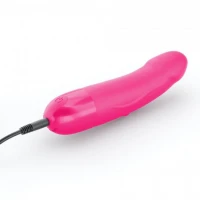 Вібратор Dorcel Real Vibration S Magenta 2.0, діаметр 3,7см, перезаряджається, для точки G — Переглянути зображення 3