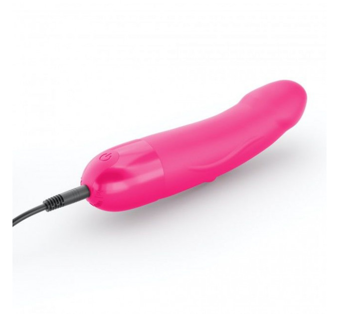 Вібратор Dorcel Real Vibration S Magenta 2.0, діаметр 3,7см, перезаряджається, для точки G