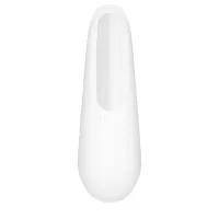 Вакуумний кліторальний стимулятор Satisfyer Curvy 1+ White з керуванням через інтернет — Переглянути зображення 4