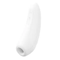 Вакуумний кліторальний стимулятор Satisfyer Curvy 1+ White з керуванням через інтернет — Переглянути зображення 8