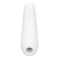 Вакуумний кліторальний стимулятор Satisfyer Curvy 1+ White з керуванням через інтернет — Переглянути зображення 6