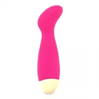 Вібратор для точки G Rianne S: Boa Mini Pink, 10 режимів роботи, медичний силікон, косметичка-чохол — Переглянути зображення 2