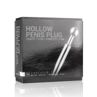 Порожнинний уретральний стимулятор Sinner Gear Unbendable – Hollow Penis Plug, довж.7,5см, діам.12мм — Просмотреть изображение 5