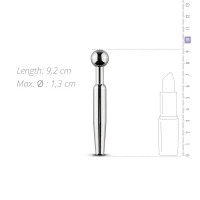 Порожнинний уретральний стимулятор Sinner Gear Unbendable – Hollow Penis Plug, довж.7,5см, діам.12мм — Просмотреть изображение 4