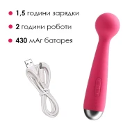 Вібромасажер з інтелектуальним режимом Svakom Mini Emma Plum Red — Просмотреть изображение 4