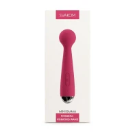 Вібромасажер з інтелектуальним режимом Svakom Mini Emma Plum Red — Просмотреть изображение 7