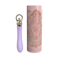 Вібратор для точки G із підігрівом Zalo Sweet Magic - Courage Fantasy Violet — Переглянути зображення 9