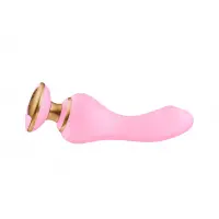 Вібратор для точки G Shunga Sanya Light Pink, гнучкий стовбур — Переглянути зображення 2