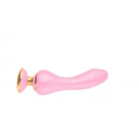 Вібратор для точки G Shunga Sanya Light Pink, гнучкий стовбур — Переглянути зображення 1