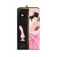 Вібратор для точки G Shunga Sanya Light Pink, гнучкий стовбур — Переглянути зображення 12