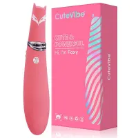 Вакуумний стимулятор з вібрацією CuteVibe Foxy Sakura — Переглянути зображення 5