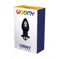 Анальна пробка Wooomy Orny зі знімною віброкулею, 1 режим вібрації, діаметр 3,6 см, довжина 8,4 см — Просмотреть изображение 3