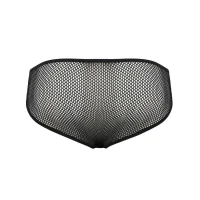 Чоловічі труси зі шнурівкою Passion 035 SLIP RICHARD XXL/XXXL Black, екошкіра, сітка — Переглянути зображення 6
