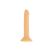Фалоімітатор ADDICTION Tino 5.25″ Silicone Dildo, присоска, діаметр 1,9 см, віброкуля в подарунок — Переглянути зображення 1