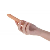 Фалоімітатор ADDICTION Tino 5.25″ Silicone Dildo, присоска, діаметр 1,9 см, віброкуля в подарунок — Переглянути зображення 4