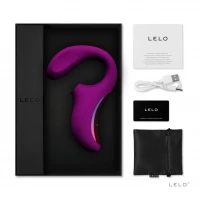 Кліторально-вагінальний звуковий стимулятор LELO Enigma Cruise Deep Rose — Переглянути зображення 9