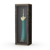 Мультифункциональный вибратор Zalo — Bess 2 Turquoise Green, 4 насадки, подогрев — Просмотреть изображение 11