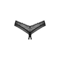 Трусики Obsessive Medilla crotchless thong XS/S — Переглянути зображення 4