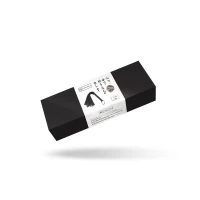 Флогер Liebe Seele Black Organosilicon Flogger, 44 см, екошкіра — Переглянути зображення 4