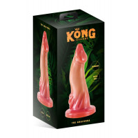 Фентезійний фалоімітатор Kong Silicone The Anaconda, довжина 23 см, діаметр 5,5 см
