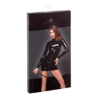 Сукня з мокрим ефектом Noir Handmade F187 PVC mini dress, L — Переглянути зображення 5