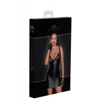 Сукня з мокрим ефектом Noir Handmade F254 Powerwetlook mini-dress, S — Переглянути зображення 8
