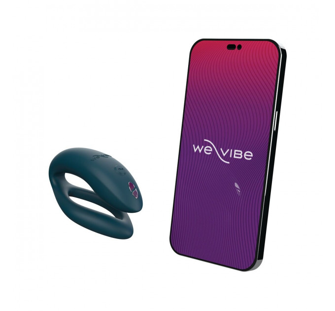 Смарт-вібратор для пар We-Vibe Sync O Velvet Green, пульт ДК