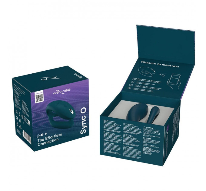 Смарт-вібратор для пар We-Vibe Sync O Velvet Green, пульт ДК