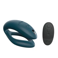Смарт-вібратор для пар We-Vibe Sync O Velvet Green, пульт ДК — Просмотреть изображение 1