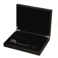 Регульована шльопалка LOCKINK Adjustable Slapper for Impact Play, чорна, натуральна шкіра — Переглянути зображення 1