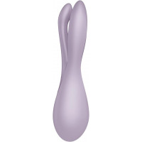Клиторальный вибратор Satisfyer Threesome 2 Violet, 3 гибких пальчика, 3 мотора