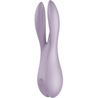 Клиторальный вибратор Satisfyer Threesome 2 Violet, 3 гибких пальчика, 3 мотора