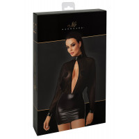 Платье Noir Handmade F348 Powerwetlook and tulle dress - XL — Просмотреть изображение 7