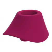 Вагінально-кліторальний стимулятор Womanizer Blend Vibrant Pink, вібрація + вакуум, 2 мотори — Переглянути зображення 6