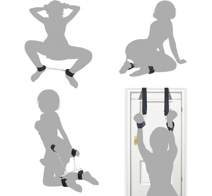 БДСМ-набір LOCKINK YEAHWOW Door Swing & Leg Spreader Bondage set