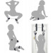 БДСМ-набір LOCKINK YEAHWOW Door Swing & Leg Spreader Bondage set