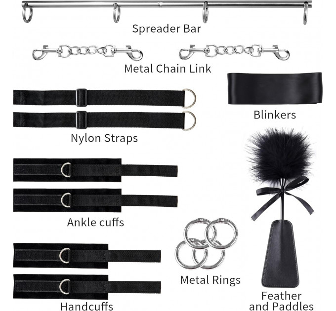 БДСМ-набір LOCKINK YEAHWOW Door Swing & Leg Spreader Bondage set
