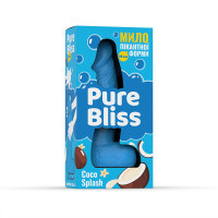 Ароматное мыло пикантной формы Pure Bliss Blue Coco Splash (Кокосовое молоко) 18 см